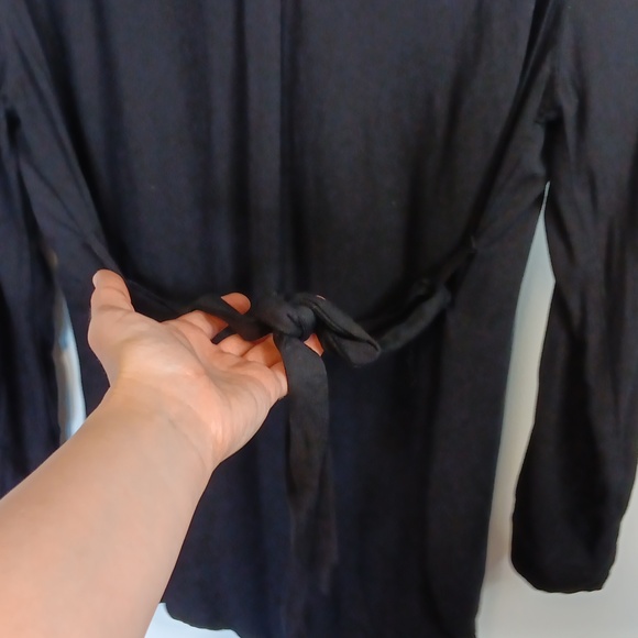 ♥️ Revamped button down Tunic / Shirt dress with belt sash - Picture 7 of 9